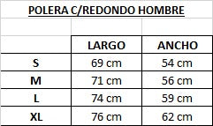 Polera TH Hombre Cuello Redondo