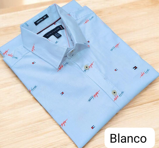 Camisa TH Hombre Manga Corta