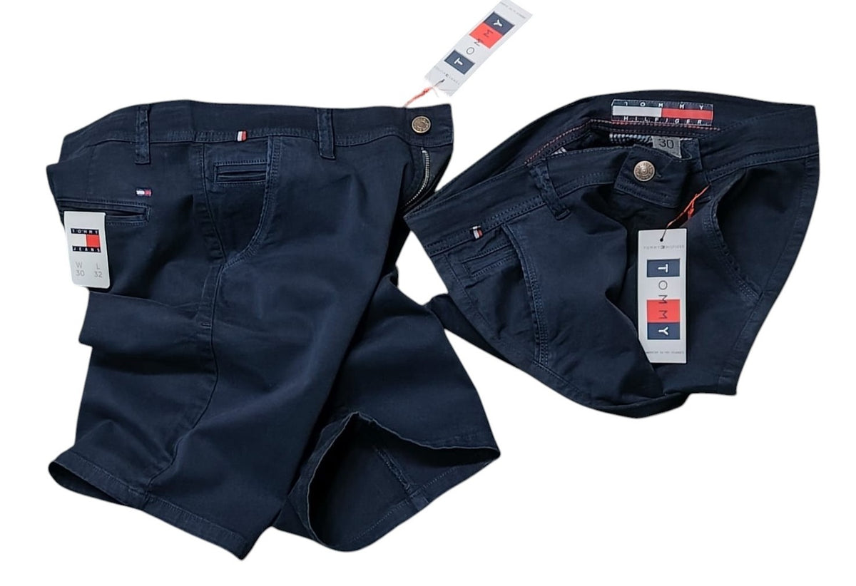 Bermuda Hombre Drill Azul Marino