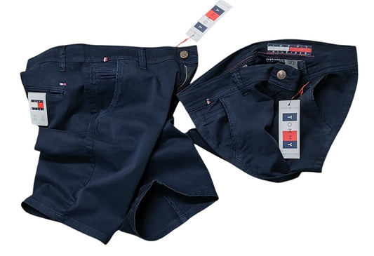 Bermuda Hombre Drill Azul Marino