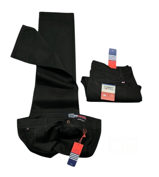 Pantalón TH Hombre Drill Negro