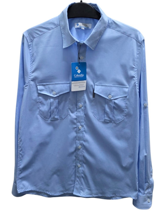 Camisa COL Hombre con Bolsillo tipo Cargo